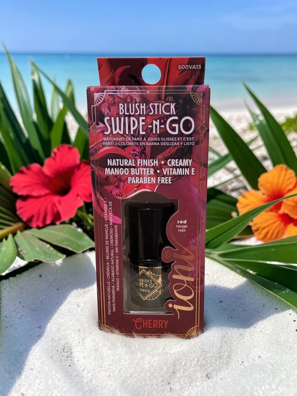 Swipe-N-Go Blush Stick - Cherry Red Cream Blush